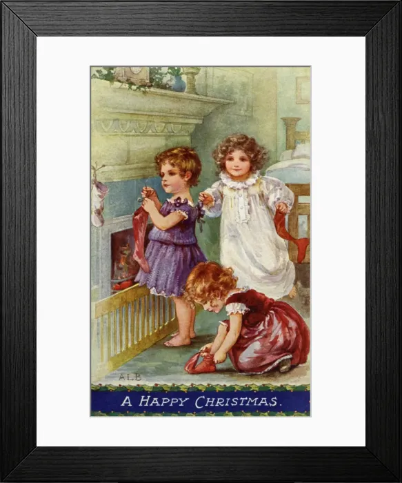 Framed Print : AL Bowley. C218b Xmas Framed Print : AL Bowley. C218b Xmas