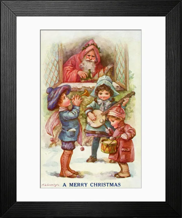 Framed Print : AL Bowley. C5095 Xmas Framed Print : AL Bowley. C5095 Xmas