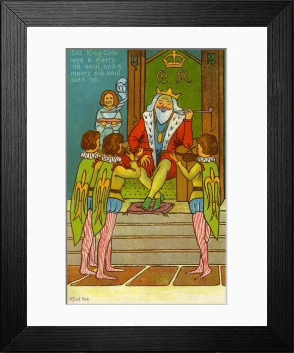 Framed Print : Anon 2. Old King Cole Framed Print : Anon 2. Old King Cole