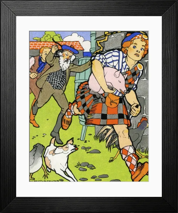 Framed Print : D Carleton-Smyth. Tom, Tom the pipers son Framed Print : D Carleton-Smyth. Tom, Tom the pipers son