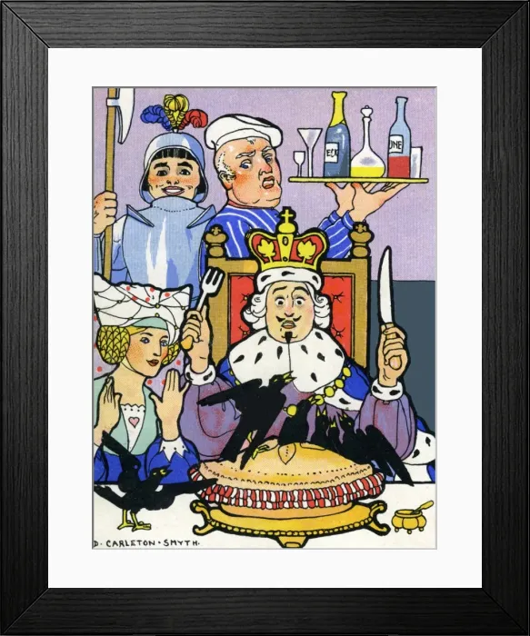 Framed Print : D Carleton-Smythe. Sing a song of sixpence Framed Print : D Carleton-Smythe. Sing a song of sixpence