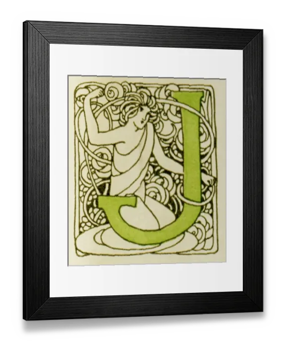 Framed Print : Alphabet -- Letter J Framed Print : Alphabet -- Letter J
