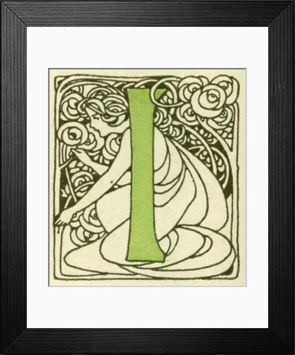 Framed Print : Alphabet -- Letter I Framed Print : Alphabet -- Letter I