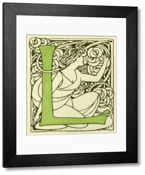 Framed Print : Alphabet -- Letter L Framed Print : Alphabet -- Letter L