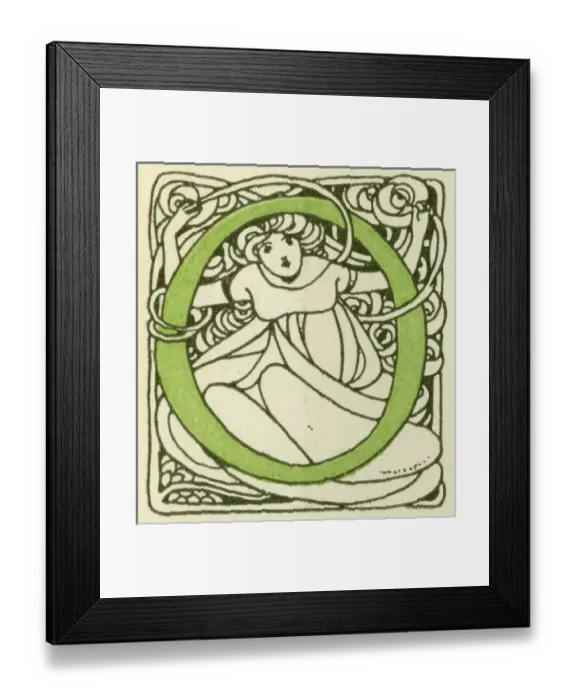 Framed Print : Alphabet -- Letter O Framed Print : Alphabet -- Letter O