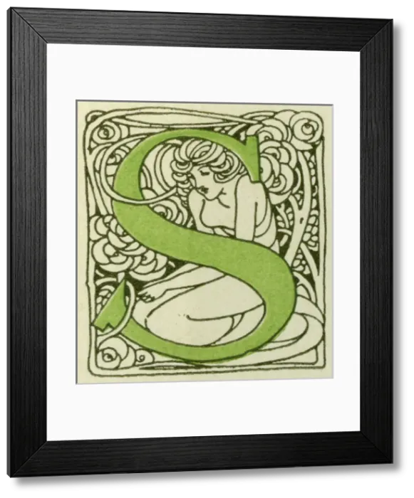 Framed Print : Alphabet -- Letter S Framed Print : Alphabet -- Letter S