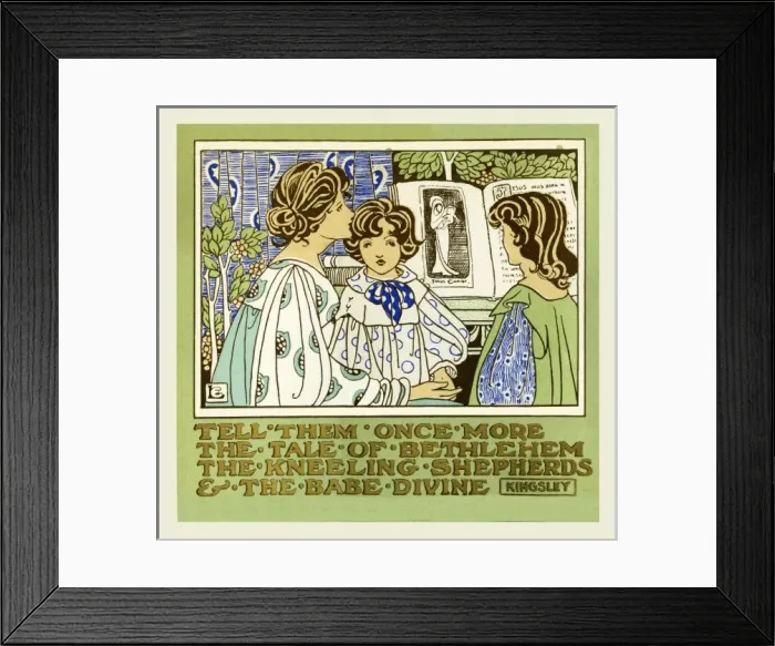 Framed Print : Tell them once more the tale of Bethlehem Framed Print : Tell them once more the tale of Bethlehem