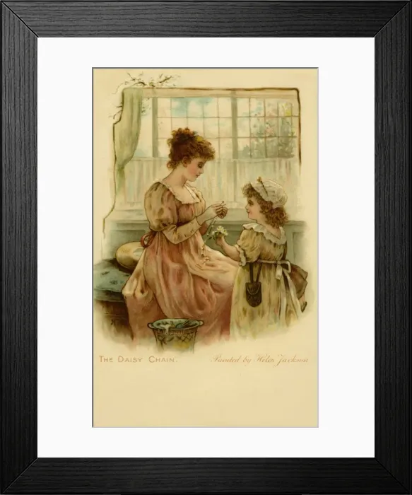 Framed Print : The daisy chain Framed Print : The daisy chain