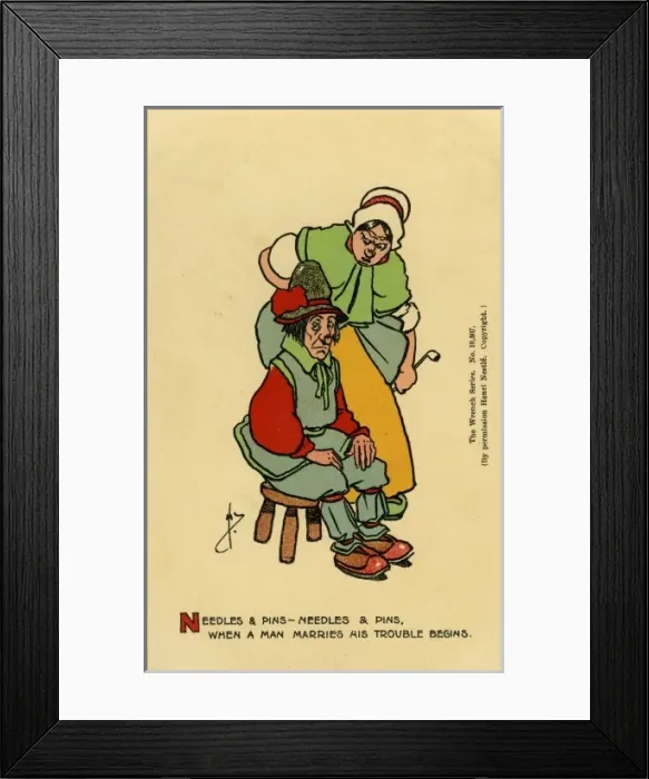 Framed Print : J Hassall. Needles and pins Framed Print : J Hassall. Needles and pins