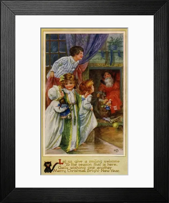 Framed Print : Merry Christmas, Bright New Year Framed Print : Merry Christmas, Bright New Year