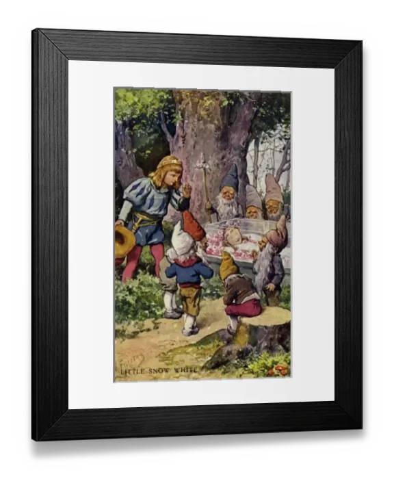 Framed Print : Little Snow White Framed Print : Little Snow White