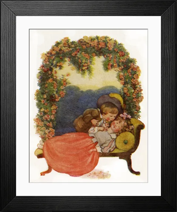 Framed Print : The Sleeping Beauty Framed Print : The Sleeping Beauty