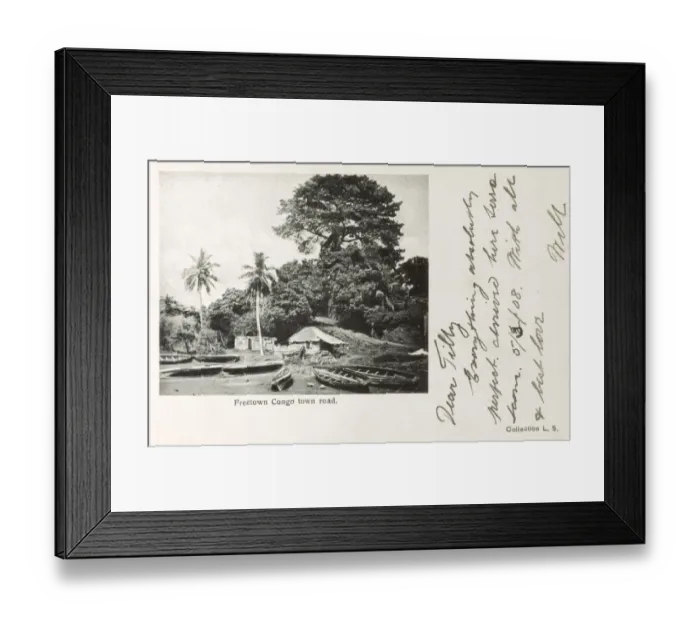 Framed Print : Sierra Leone - Freetown Framed Print : Sierra Leone - Freetown