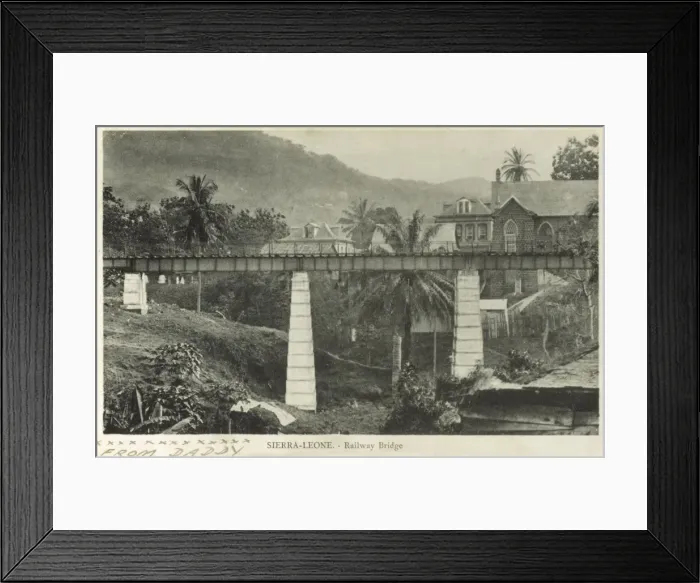 Framed Print : Sierra Leone - Freetown Framed Print : Sierra Leone - Freetown