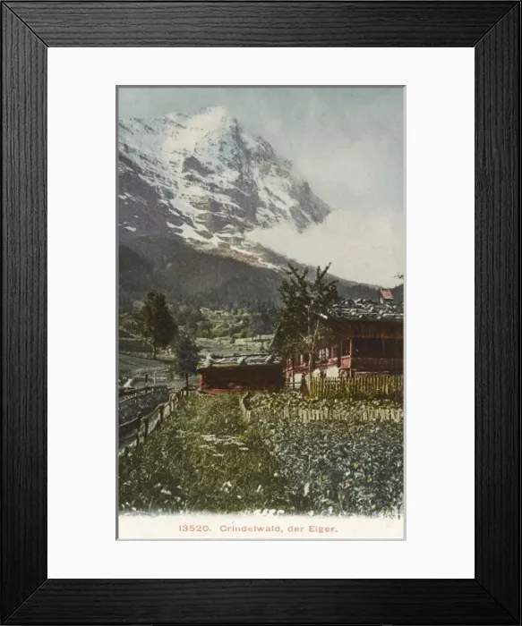 Framed Print : Switzerland - The Eiger viewed from Grindelwald Framed Print : Switzerland - The Eiger viewed from Grindelwald