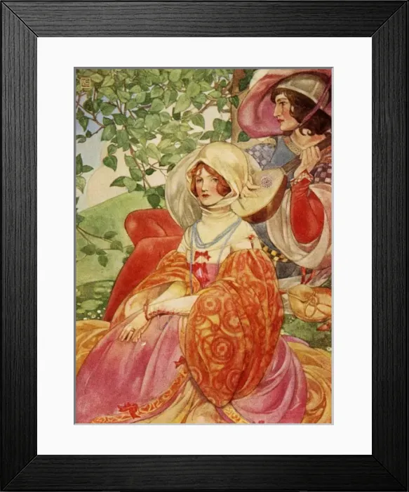Framed Print : My Ladye Faire Framed Print : My Ladye Faire