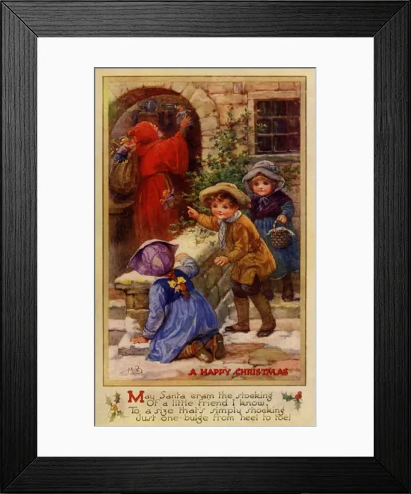 Framed Print : May Bowley. C3004 Xmas Framed Print : May Bowley. C3004 Xmas