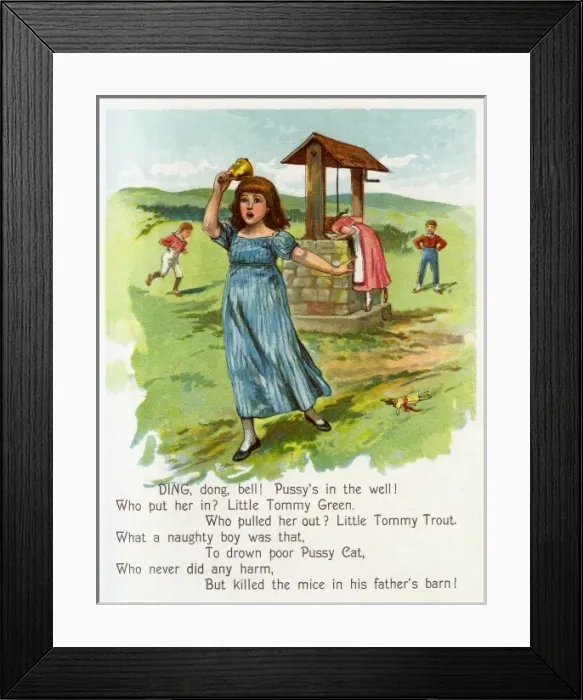 Framed Print : Ding Dong Bell Framed Print : Ding Dong Bell