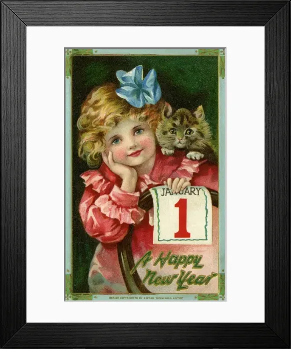 Framed Print : A Happy New Year Framed Print : A Happy New Year