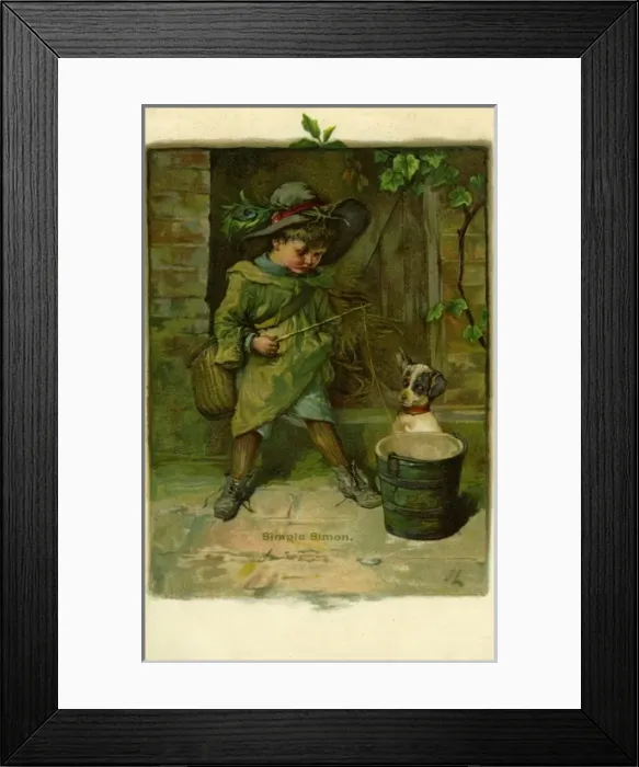 Framed Print : JL. Simple Simon Framed Print : JL. Simple Simon