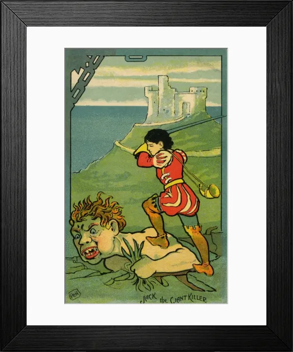 Framed Print : Jack the Giant Killer Framed Print : Jack the Giant Killer