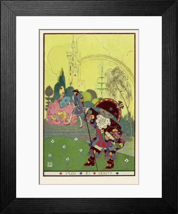 Framed Print : Puss in Boots Framed Print : Puss in Boots