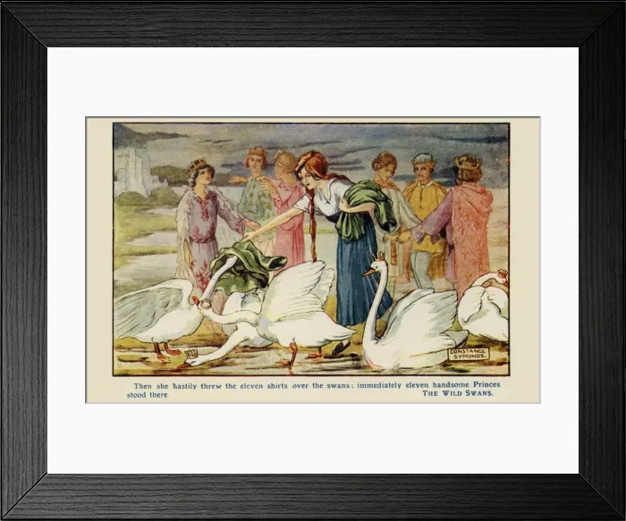 Framed Print : The Wild Swans Framed Print : The Wild Swans