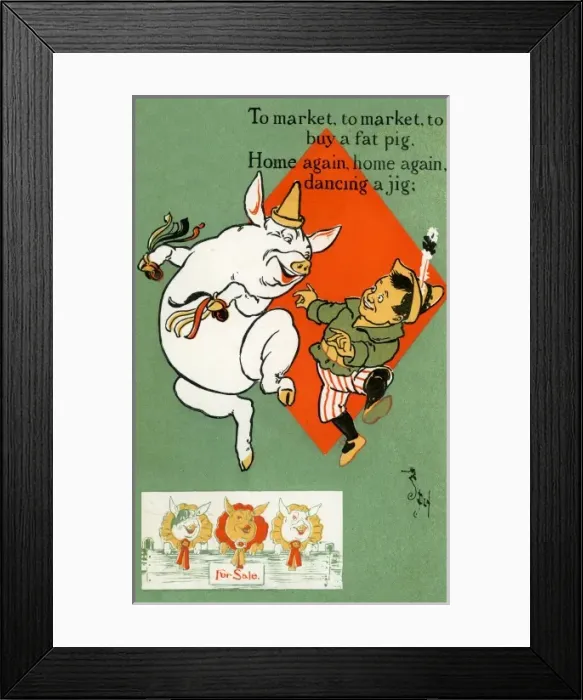 Framed Print : To market, to market Framed Print : To market, to market