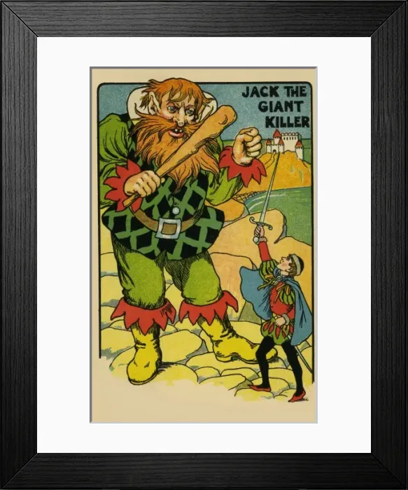 Framed Print : Jack the Giant Killer Framed Print : Jack the Giant Killer