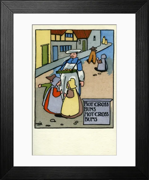 Framed Print : Hot Cross Buns Framed Print : Hot Cross Buns