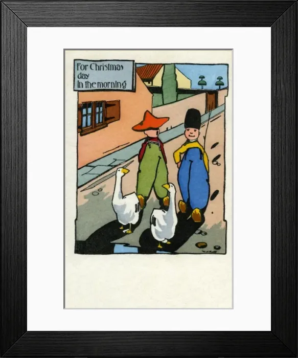 Framed Print : For Christmas day in the morning Framed Print : For Christmas day in the morning