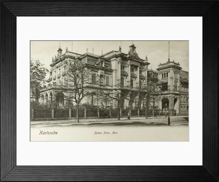 Framed Print : Germany - Karlsruhe - Prince Max Palace Framed Print : Germany - Karlsruhe - Prince Max Palace