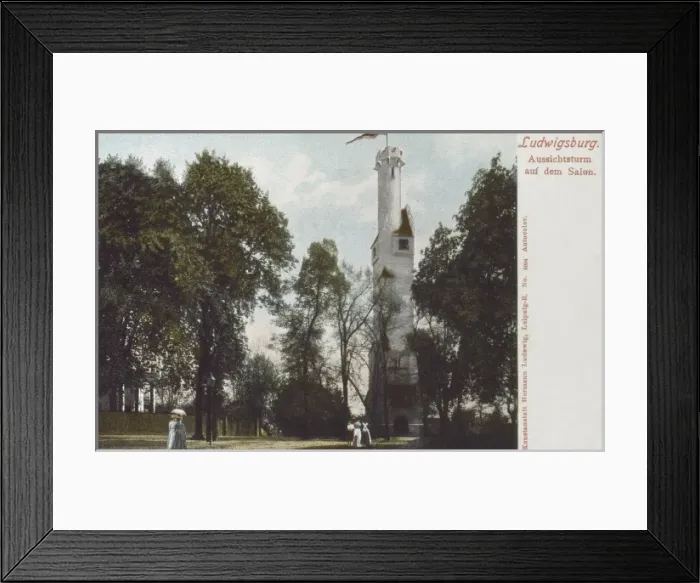 Framed Print : Germany - Ludwigsburg - Observation Tower Framed Print : Germany - Ludwigsburg - Observation Tower