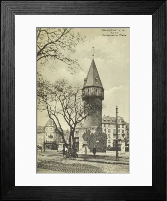Framed Print : Frankfurt - Bockenheimer Warte Framed Print : Frankfurt - Bockenheimer Warte