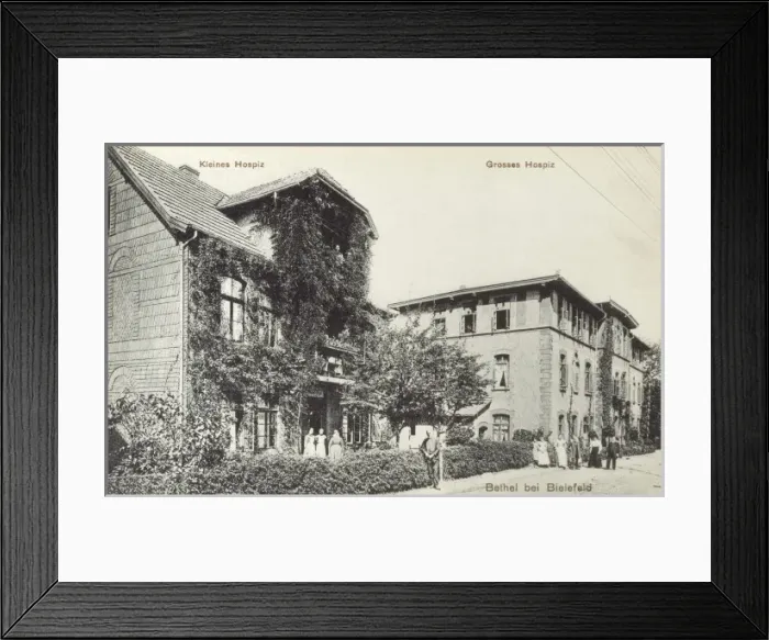Framed Print : Bielefeld, Germany - Old Peoples Home Framed Print : Bielefeld, Germany - Old Peoples Home
