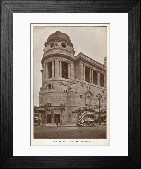 Framed Print : The Gaiety Theatre, London Framed Print : The Gaiety Theatre, London