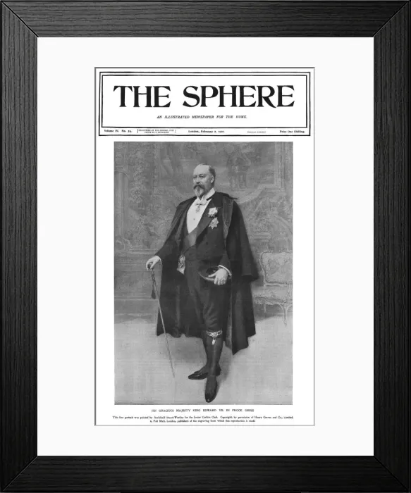 Framed Print : Edward VII Framed Print : Edward VII
