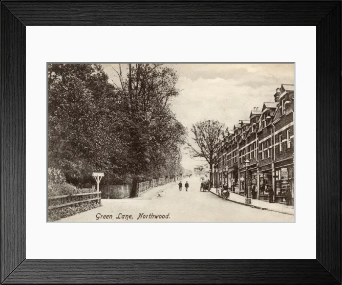 Framed Print : Green Lane, Northwood, London Framed Print : Green Lane, Northwood, London