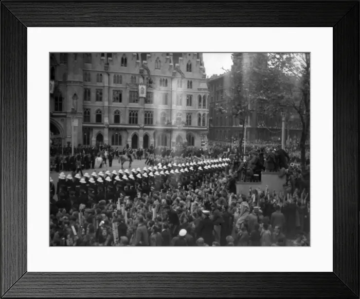 Framed Print : Coronation. Escort of Guards Framed Print : Coronation. Escort of Guards