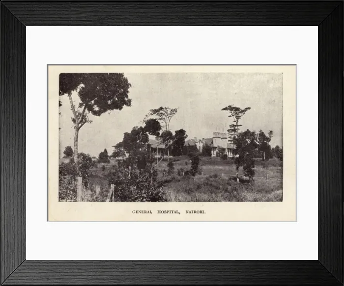 Framed Print : Kenya, Africa - General Hospital Nairobi Framed Print : Kenya, Africa - General Hospital Nairobi