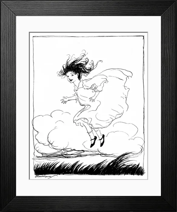 Framed Print : Here Am I Little Jumping Joan Framed Print : Here Am I Little Jumping Joan