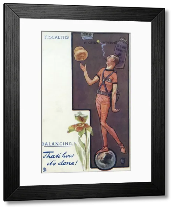 Framed Print : Joseph Chamberlain - Balancing Act Framed Print : Joseph Chamberlain - Balancing Act