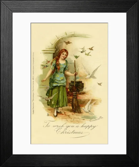 Framed Print : Cinderella Framed Print : Cinderella