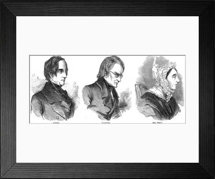 Framed Print : Wills forgery trial Framed Print : Wills forgery trial