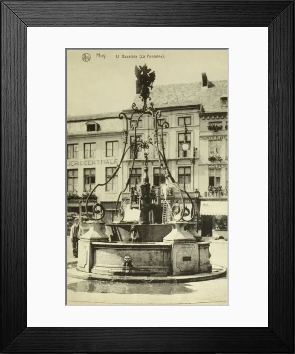 Framed Print : Huy, Belgium - The Fountain Framed Print : Huy, Belgium - The Fountain