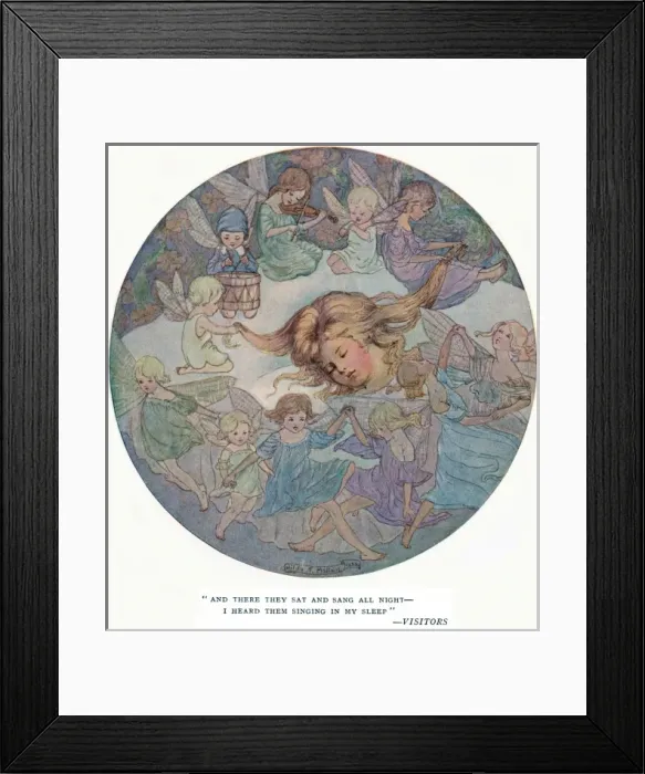 Framed Print : And there they sat and sang all night Framed Print : And there they sat and sang all night