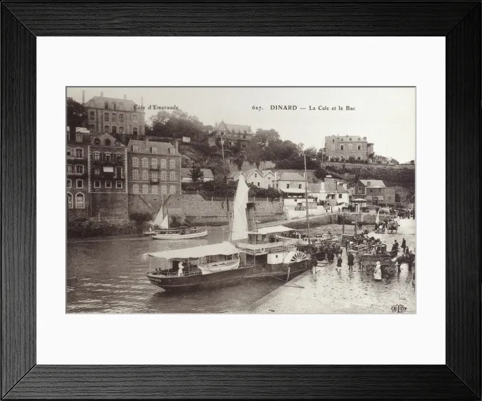 Framed Print : Dinard, France - The Ferry Framed Print : Dinard, France - The Ferry
