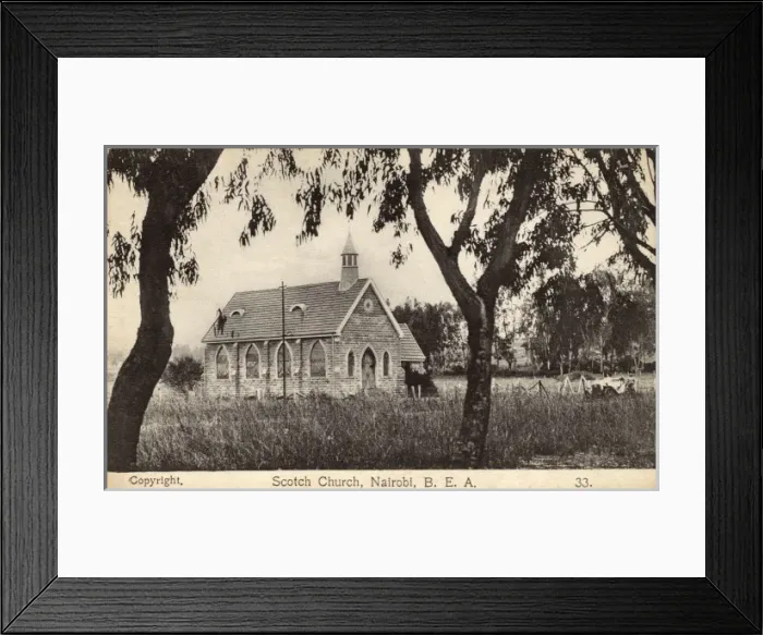 Framed Print : Kenya, Africa - Scottish Church in Nairobi Framed Print : Kenya, Africa - Scottish Church in Nairobi