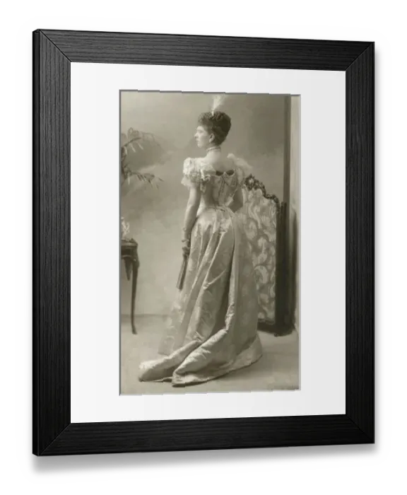 Framed Print : Queen Mary when Princess May of Teck Framed Print : Queen Mary when Princess May of Teck