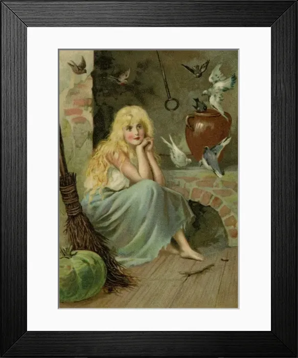 Framed Print : Cinderella Framed Print : Cinderella